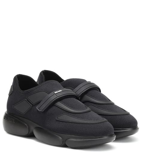 technical fabric sneakers prada|Black/white Technical fabric sneakers .